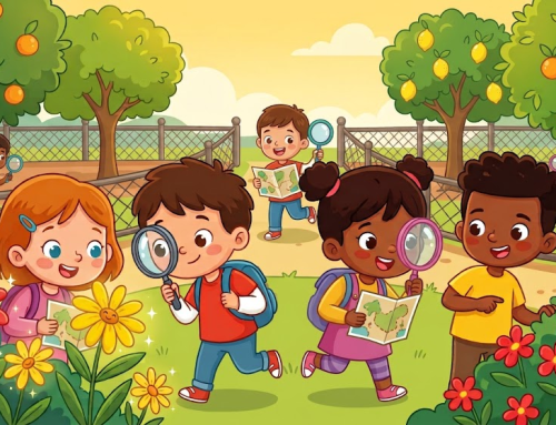 Flores de colores para niños: Guía para explicar botánica infantil
